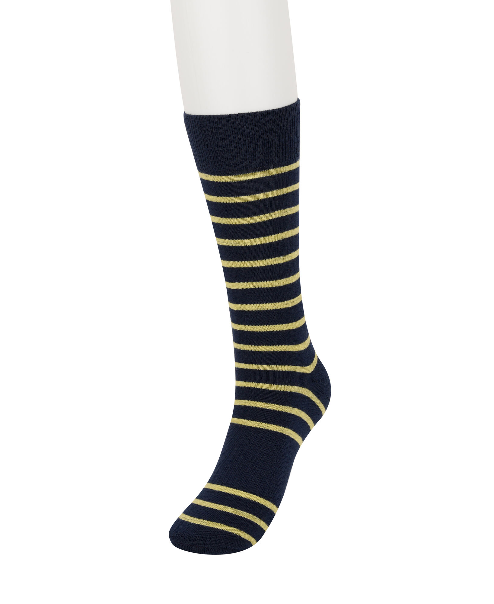 Haggar Navy Striped Socks Navy (5R10-1036 Clothing Underwear & Socks) photo