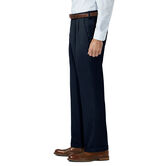 J.M. Haggar Dress Pant - Sharkskin, Dark Navy view# 2