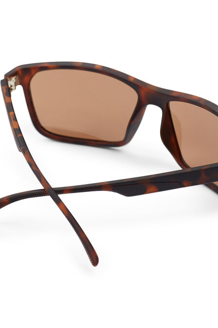 Modern Classic Wrap Sunglasses, Brown view# 2
