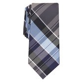 Briar Plaid Tie, Black view# 1