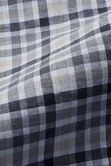 Big &amp; Tall Short Sleeve Button-Down Linen Shirt, Dark Grey view# 5