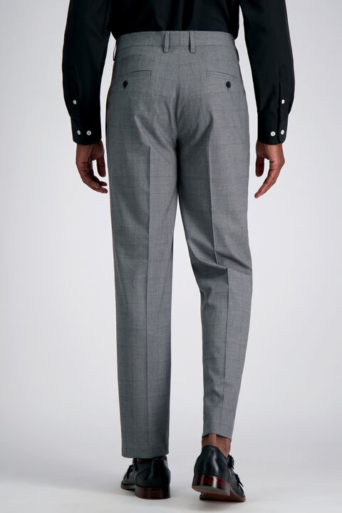 J.M. Haggar Glen Plaid Suit Pant, Med Grey view# 3
