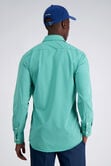 Smart Wash&trade; Dress Shirt - Green Check,  view# 2