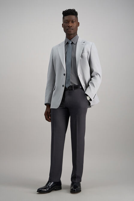 Premium Comfort Dress Pant - Tonal Windowpane,  view# 3