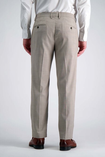 J.M. Haggar Medium Glen Plaid Suit Pant, Camel view# 3