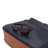 Modern Classic Wrap Sunglasses, Brown view# 5