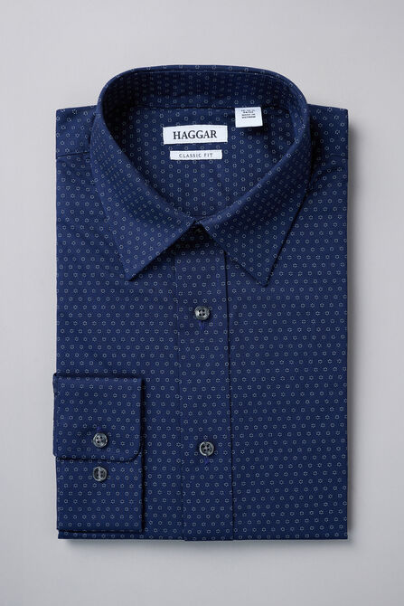Premium Comfort Dress Shirt - Indigo, Indigo view# 1
