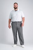 Big &amp; Tall Cool Right&reg; Performance Flex Pant, Heather Grey view# 1