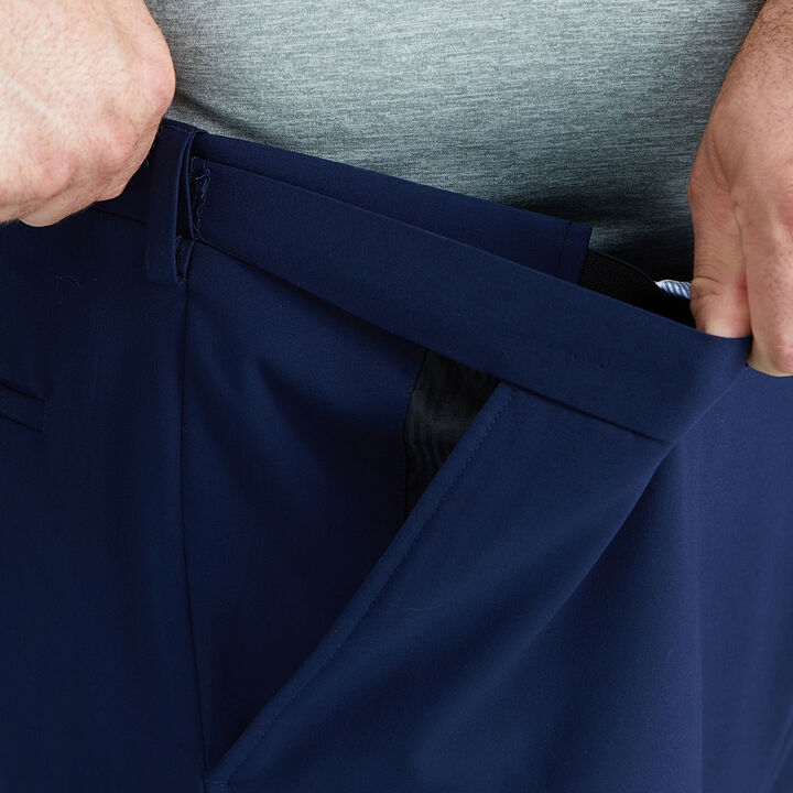 Big &amp; Tall J.M. Haggar 4-Way Stretch Suit Pant, BLUE view# 3