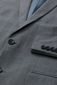 J.M. Haggar Glen Plaid Suit Jacket, Med Grey view# 6