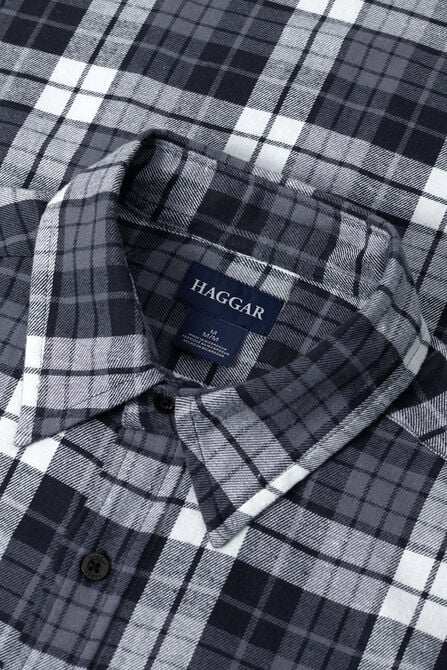 Long Sleeve Flannel Plaid Shirt,  view# 5