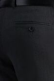 J.M. Haggar 4-Way Stretch Dress Pant, Charcoal Htr view# 2