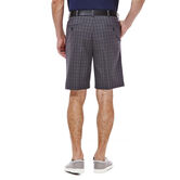 Cool 18&reg; Pro Graphic Windowpane Short, Black view# 3