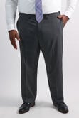Big &amp; Tall Premium Comfort Tonal Plaid Dress Pant,  view# 2