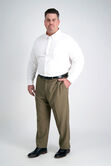 Big &amp; Tall E-CLO&trade; Stria Dress Pant, Khaki view# 1