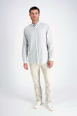 Mustang&reg; Long Sleeve Oxford Stripe Shirt,  view# 3