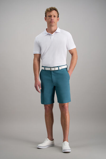 Cool 18&reg; Pro Oxford Short, Island Green view# 3