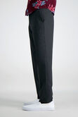 J.M. Haggar 4 Way Stretch Dress Pant, Charcoal Htr view# 3