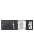 RFID Bifold Wallet with Removable Money Clip - Best Dad Ever Engraving, Black view# 5