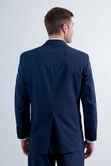 J.M. Haggar Prince of Wales Suit Jacket, Navy view# 3