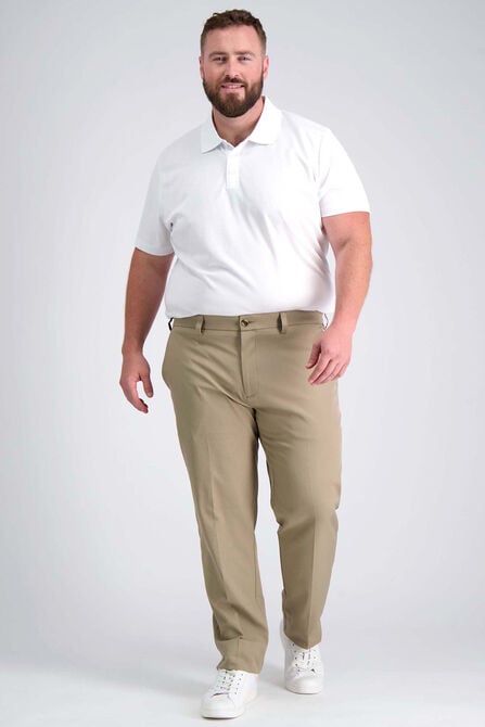 Big &amp; Tall Cool Right&reg; Performance Flex Pant, Khaki view# 1