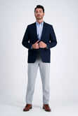 Premium Comfort Dress Shirt - Bright Blue Plaid,  view# 4