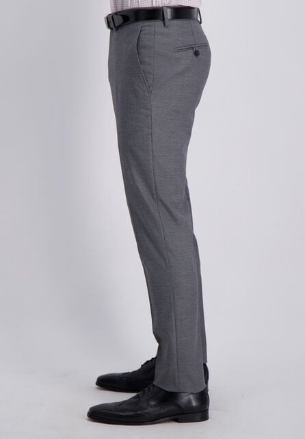 J.M. Haggar Suit Pant - Subtle Grid, Graphite