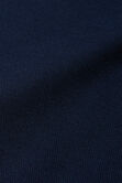 Full Zip Pique, Heather Navy view# 6