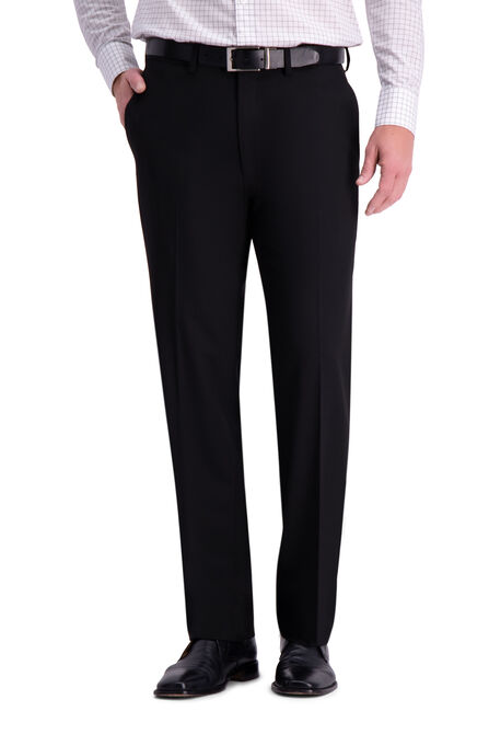 J.M. Haggar 4-Way Stretch Suit Pant, Black view# 1