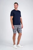 The Active Series&trade; Hybrid Leaves Print Short, Grey view# 1