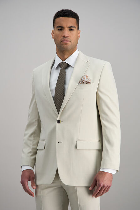 J.M. Haggar Premium Stretch Suit Jacket, Natural view# 3