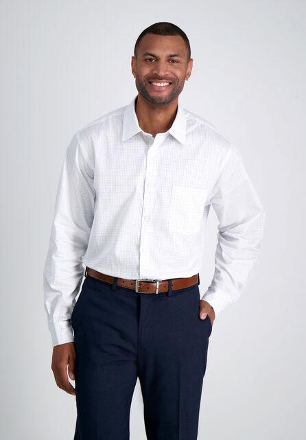 Purple Check Dress Shirt, Purple