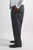Big &amp; Tall Premium Comfort Tonal Plaid Dress Pant,  view# 3