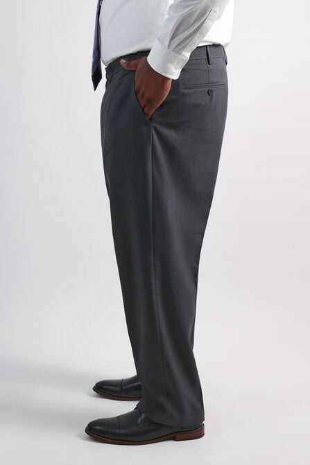 Big &amp; Tall Premium Comfort Tonal Plaid Dress Pant,  view# 3