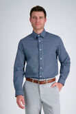 Premium Comfort Dress Shirt - Navy Check, Navy view# 1