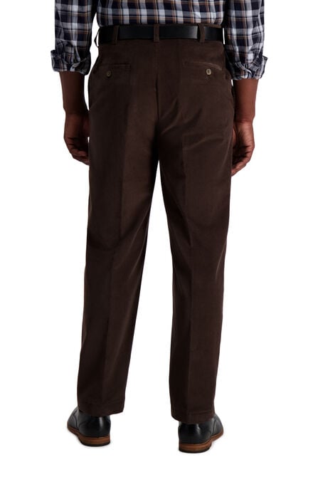 Stretch Corduroy Pant, Heather Brown view# 3