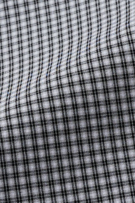 Smart Wash&reg; Dress Shirt - Charcoal, Black / Charcoal view# 5