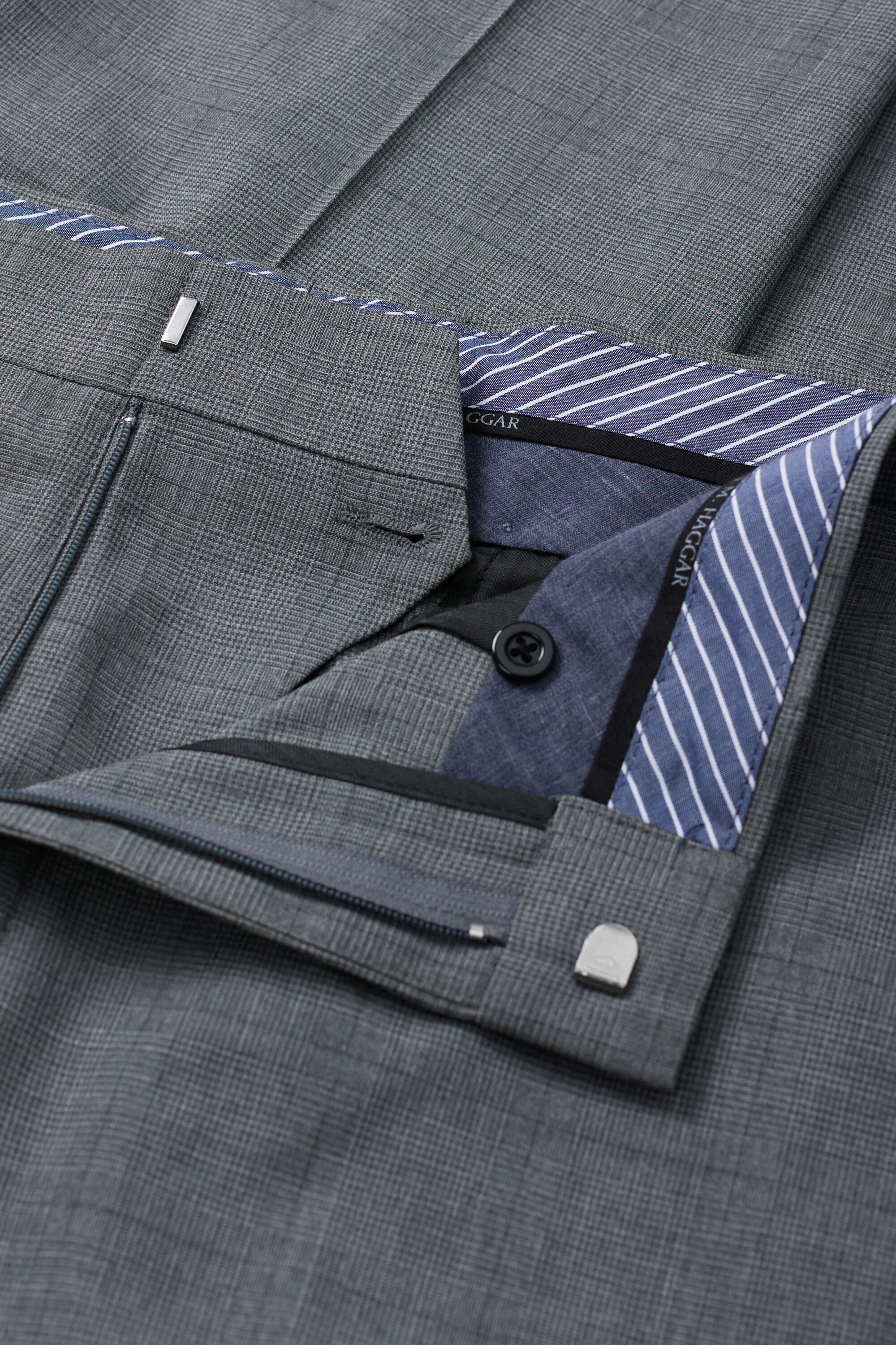 J.M. Haggar Glen Plaid Suit Pant