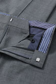 J.M. Haggar Glen Plaid Suit Pant, Med Grey view# 5