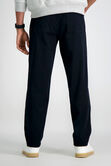 Iron Free Premium Solid 5-Pocket Pant, Black view# 4