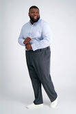 Big &amp; Tall Cool 18&reg; Pro Heather Pant, Charcoal Htr view# 1