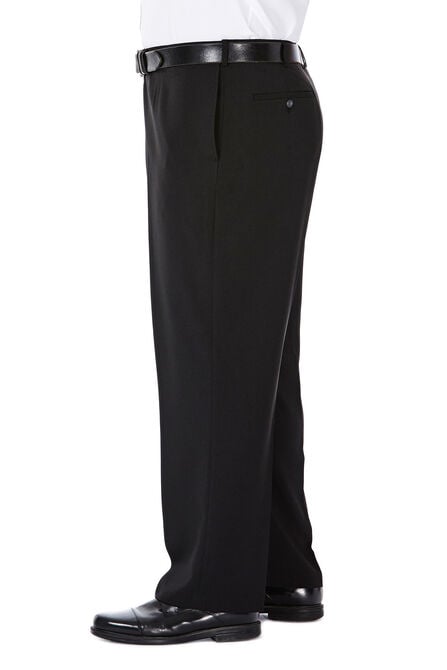 Big &amp; Tall E-CLO&trade; Stria Dress Pant, Black view# 2