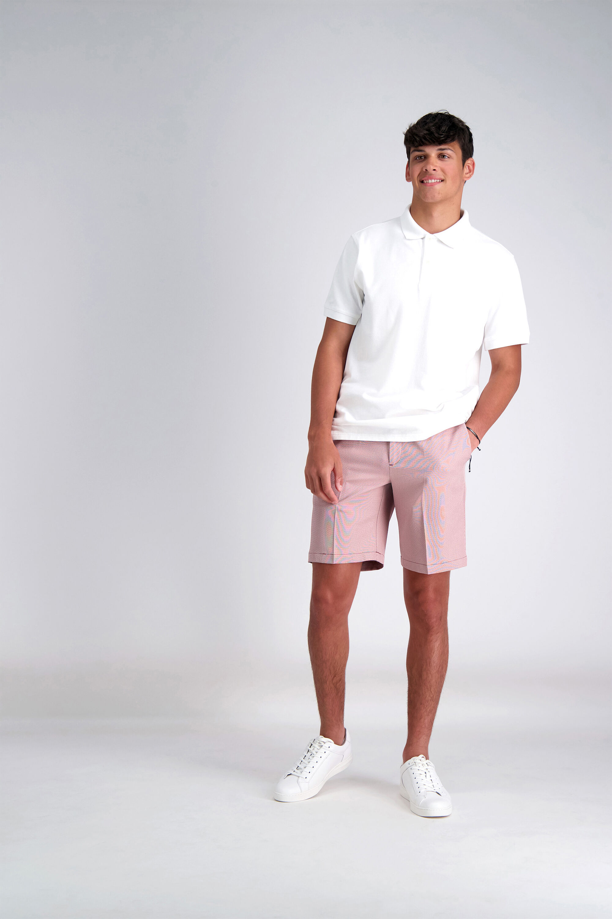 Mens red 2024 dress shorts