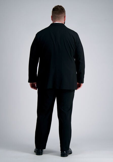 J.M. Haggar Big &amp; Tall Suit Jacket, Black