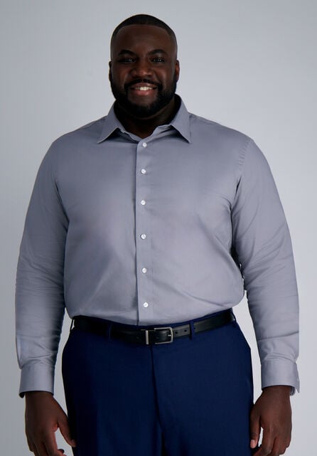 Premium Comfort Tall Dress Shirt - Charcoal, Graphite