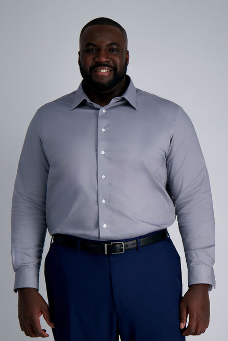 Premium Comfort Tall Dress Shirt - Charcoal, Graphite view# 1