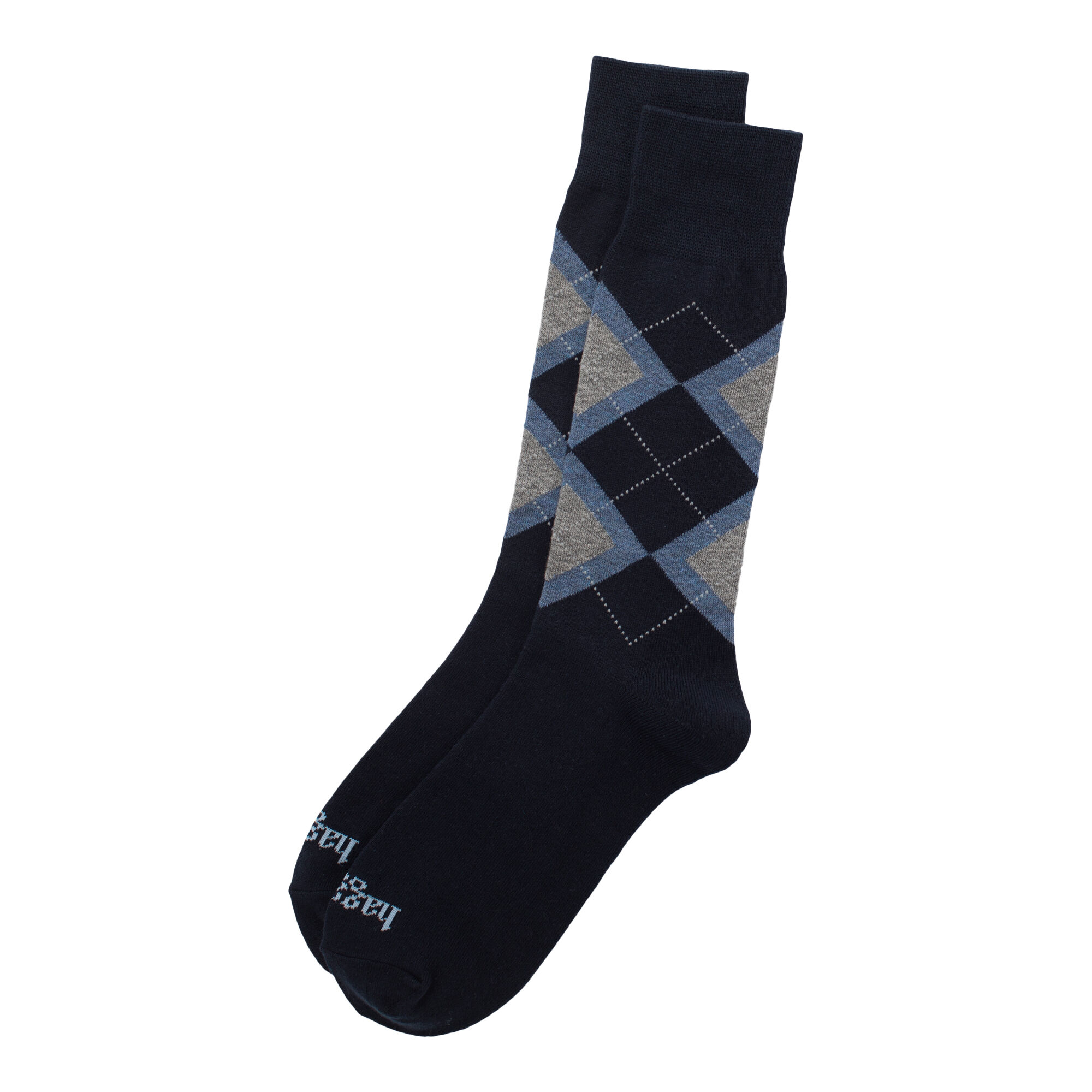 Haggar Updated Argyle Socks Navy (H7507 Clothing Underwear & Socks) photo