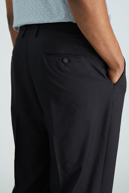 Big &amp; Tall Premium Comfort Dress Pant, Black view# 5