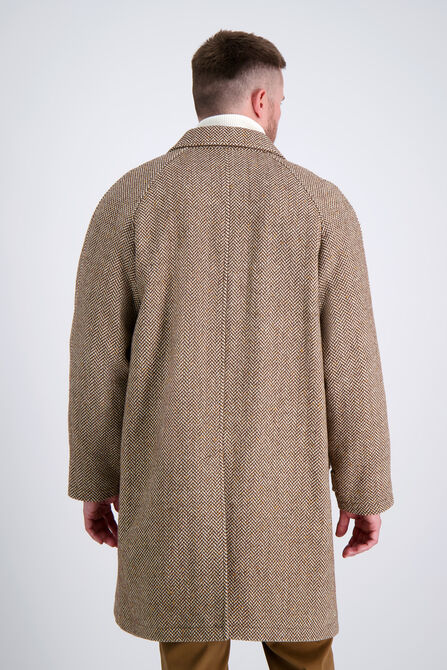 J.M. Haggar Herringbone Overcoat,  view# 2