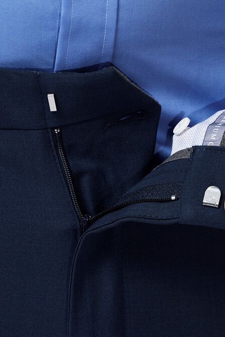 Premium Comfort Dress Pant, Blue view# 5